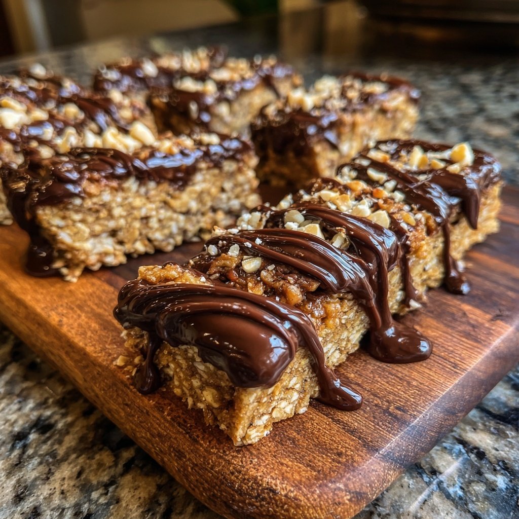 Chocolate Hazelnut Breakfast Bars
