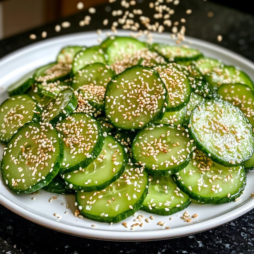 Easy Asian Cucumber Salad