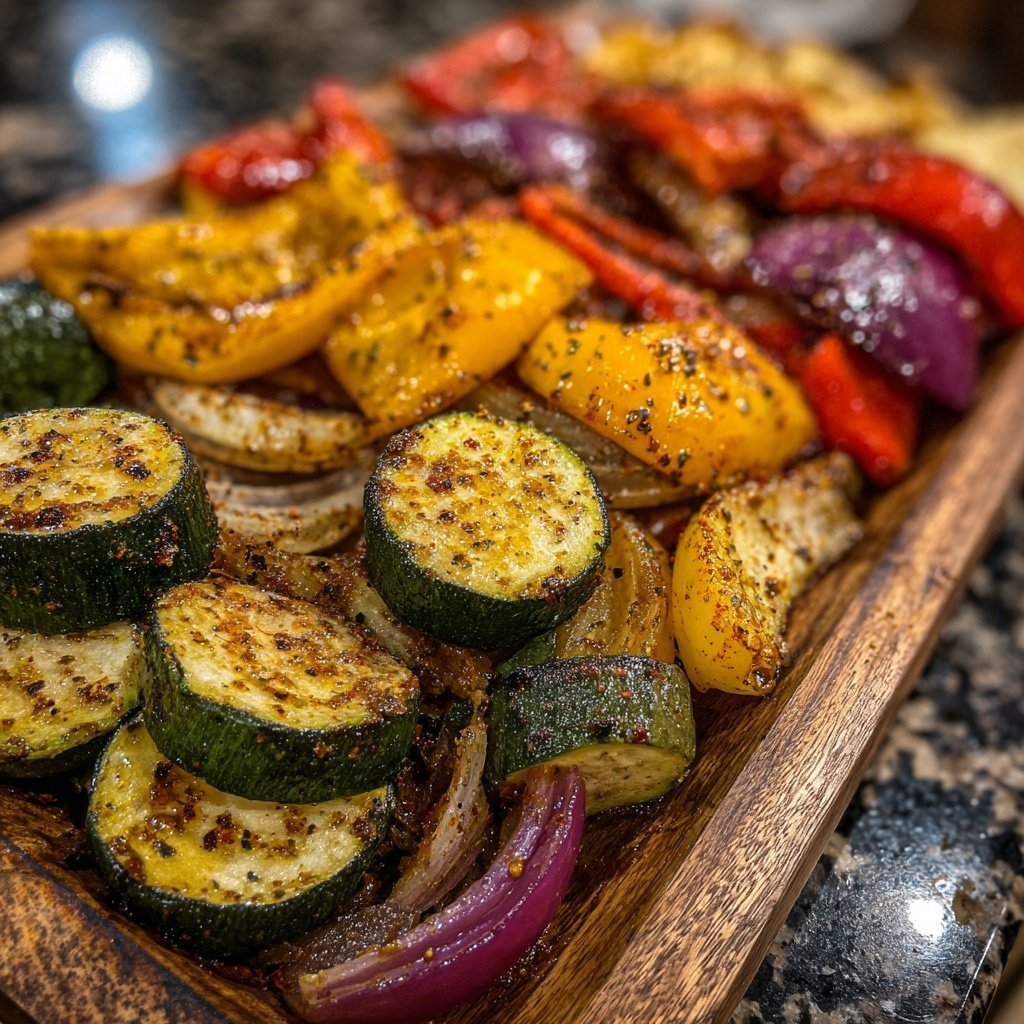 Smoky Paprika Roasted Veggie Tray