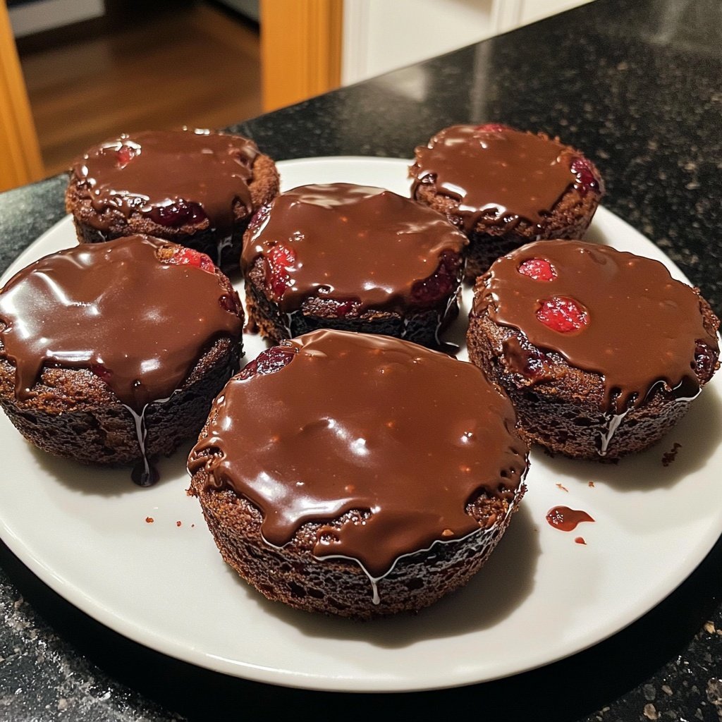 Chocolate Raspberry Lava Cakes