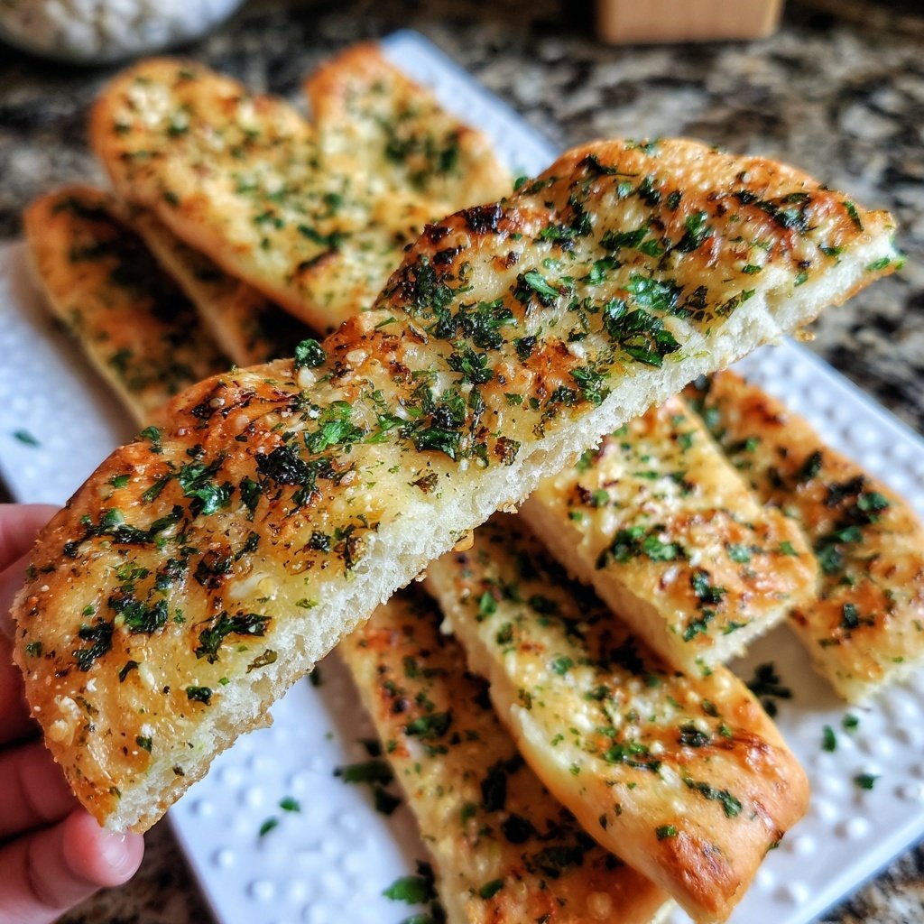 Garlic Herb Breadsticks