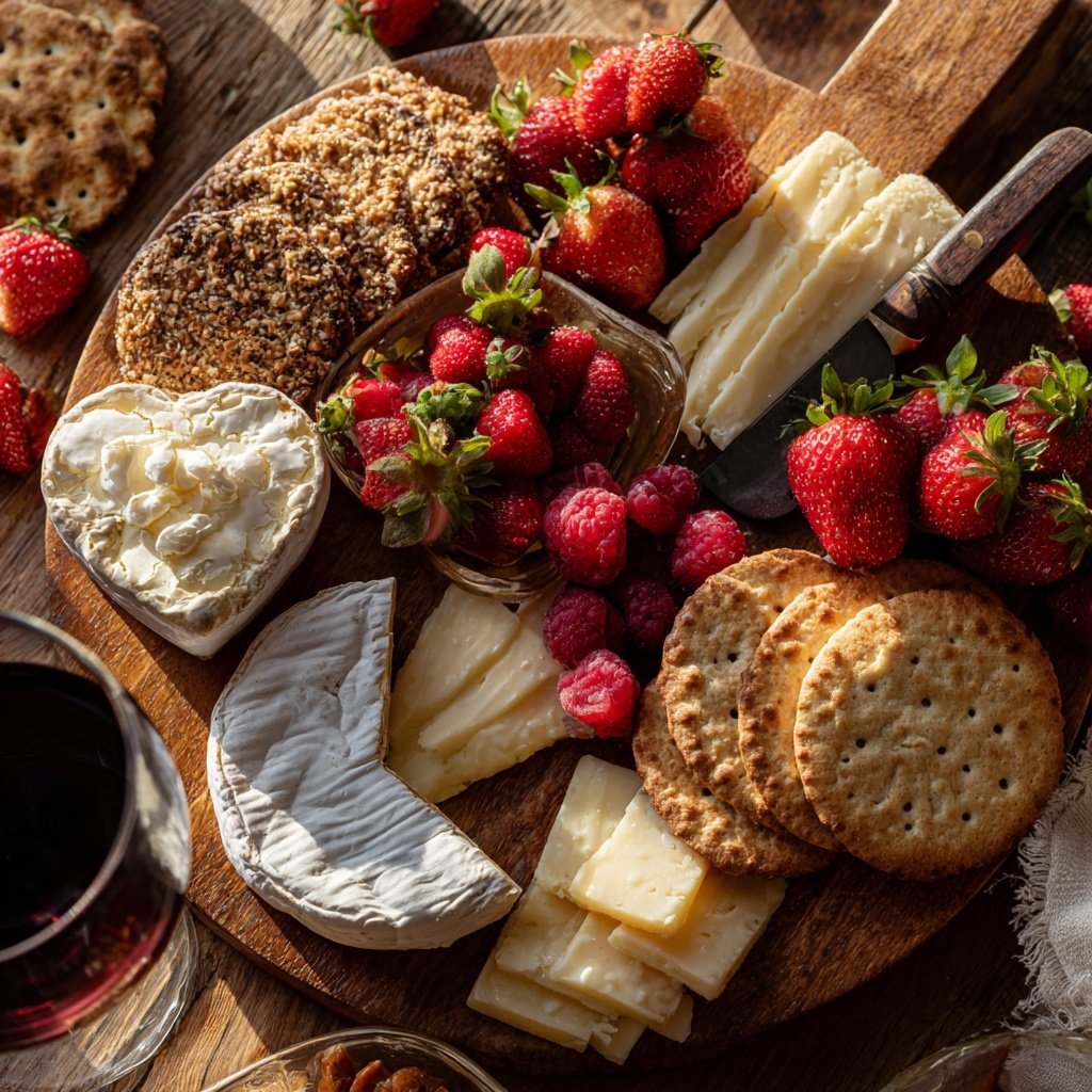 Valentines Charcuterie Board for Two