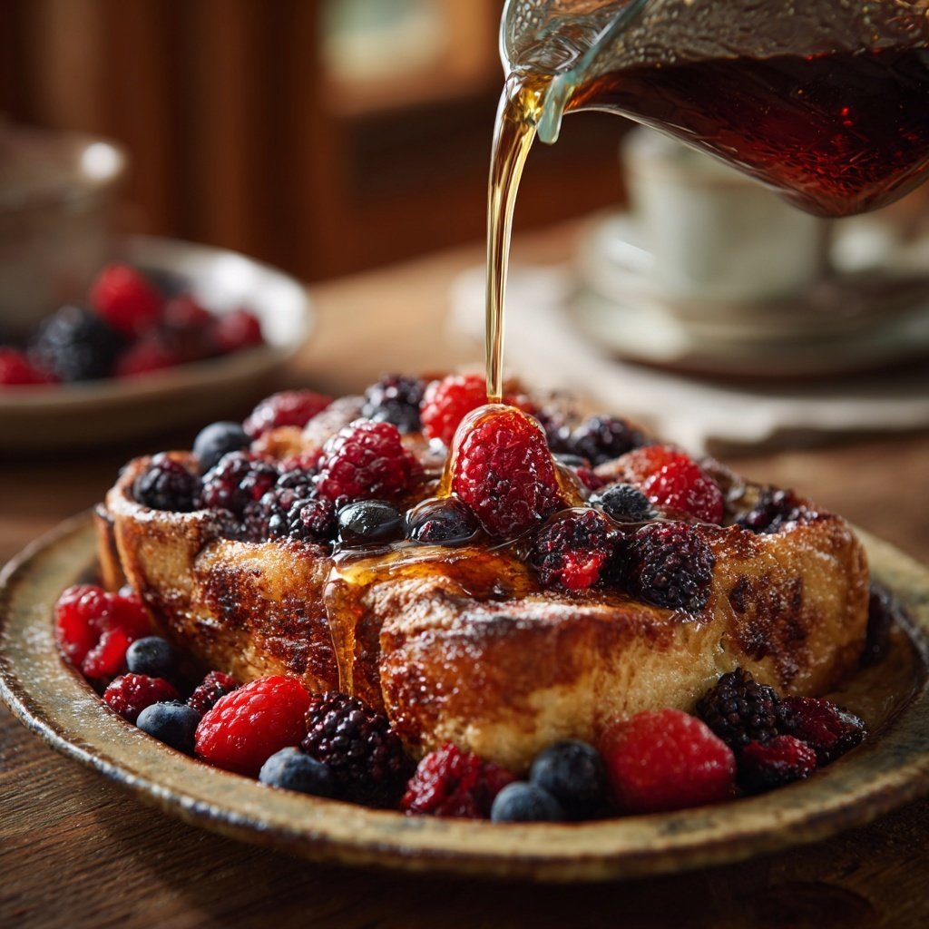 Baked French Toast Casserole With Berries