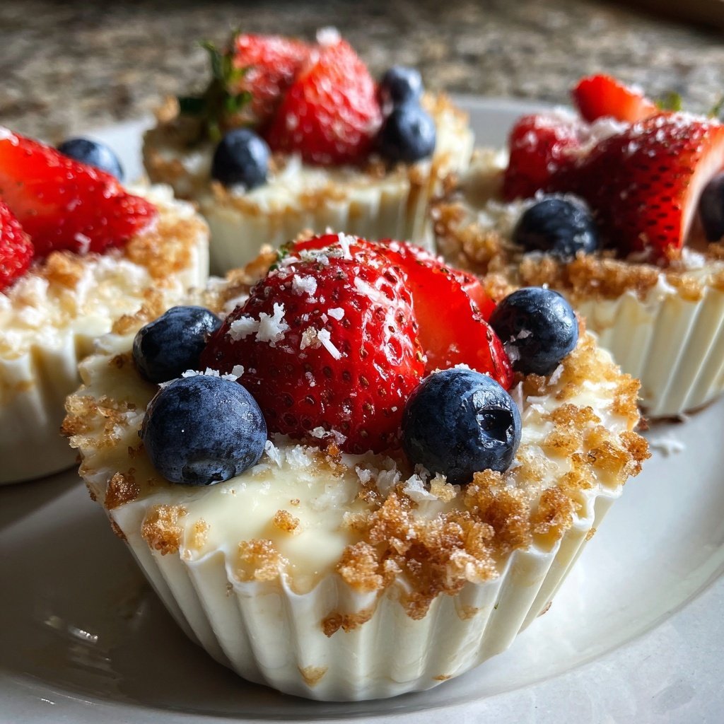 Vanilla Berry Yogurt Breakfast Cups