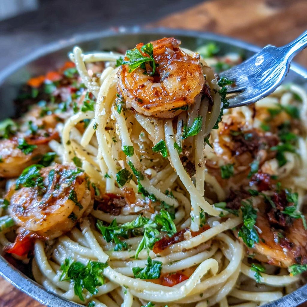 Creamy Cajun Shrimp Pasta