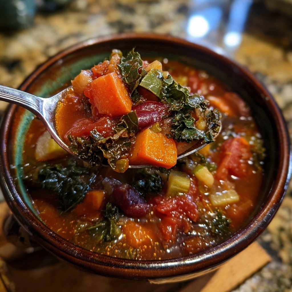 Healthy Crockpot Italian Vegetable Stew