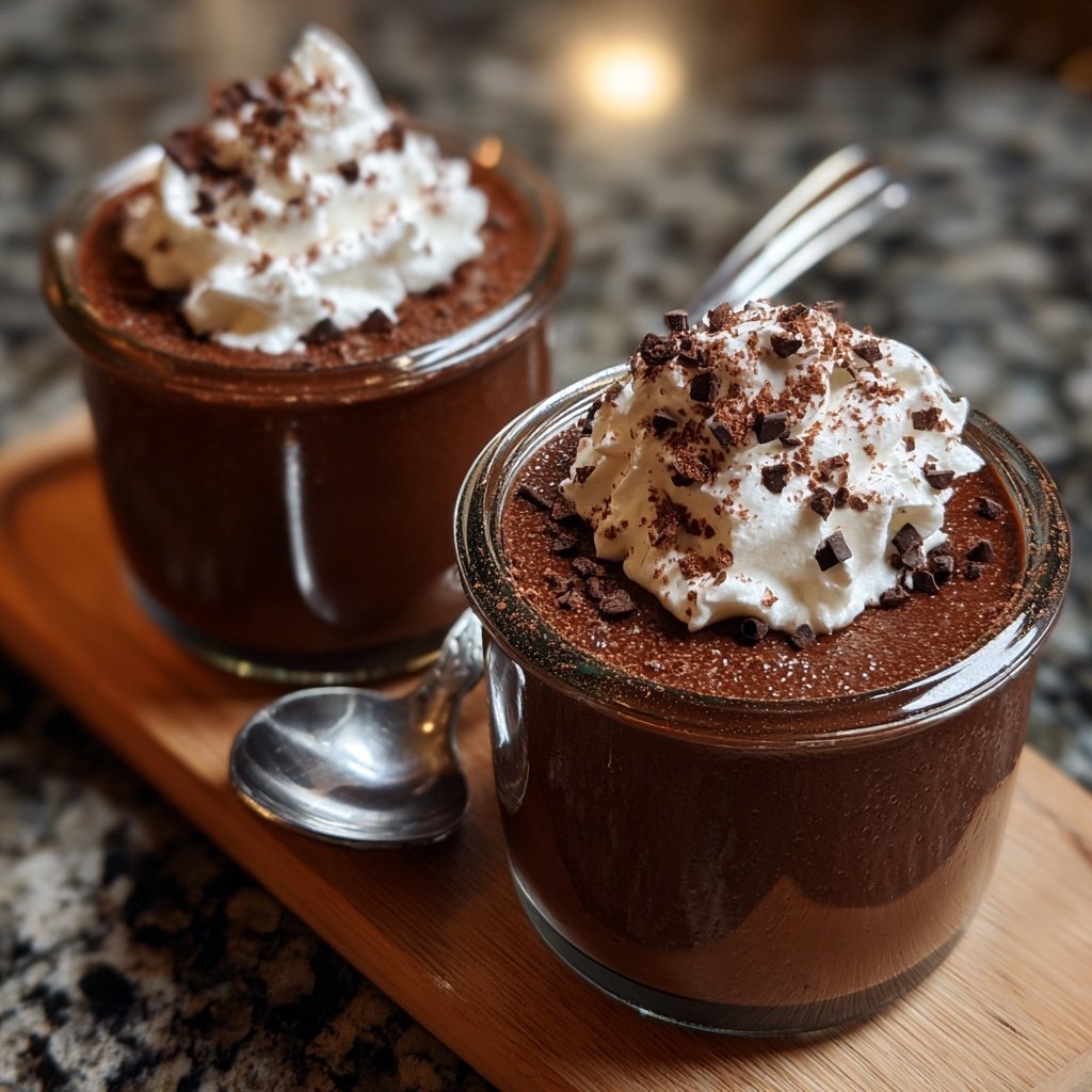 Chocolate Pots de Crème
