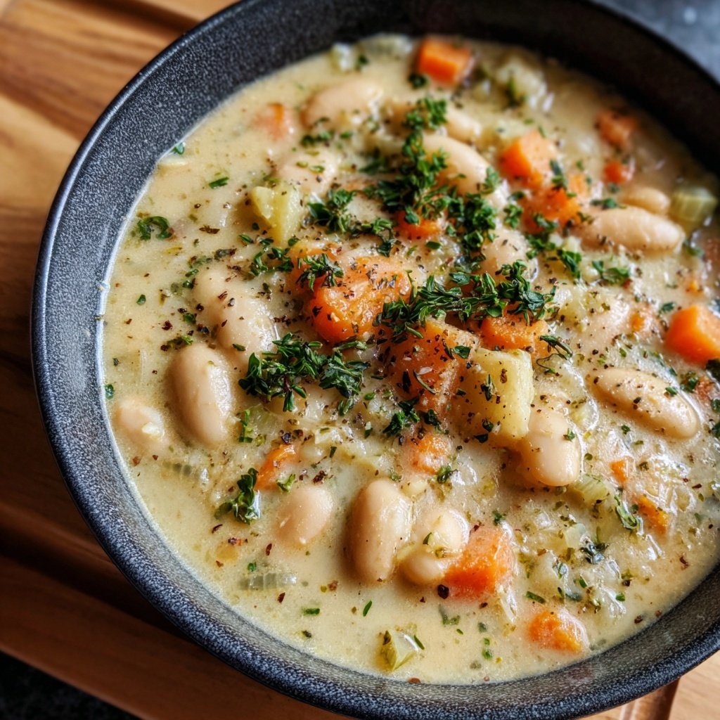 Sunday Creamy White Bean Stew